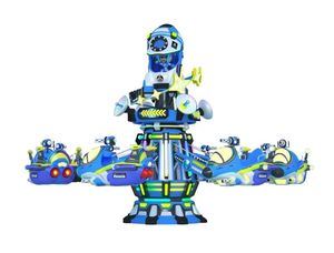 Atracciones de Parque de Diversiones para Exteriores: Juego de Aviones de Autocontrol de Plástico, Acero, Fibra de Vidrio y Metal para Parques Infantiles, Ferias y Carnavales - Product Image 2