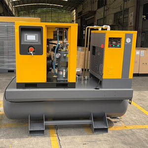 เครื่องอัดอากาศอุตสาหกรรมทั่วไป Airking 5.5kw/7.5kw/11kw/15kw แบบ All in One Screw Air-compressors ได้รับการรับรองมาตรฐาน CE - Product Image 2