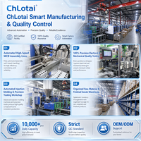 Interrupteur de transfert automatique double alimentation ChLotai 2P sur rail DIN ATS avec protection de tension et de courant réglables pour réseau solaire domestique