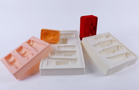 Plateau intérieur en plastique floqué personnalisé, multicolore, souple, pour cosmétiques, accessoires électroniques, matériel, artisanat, boîte cadeau