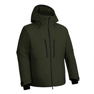 Chaquetas de Esquí OEM, Ropa de Exterior Impermeable y Transpirable, 10,000 mm, Trajes de Esquí Unisex de Talla Grande, Cierre de Cremallera, Serigrafía - Product Image 3