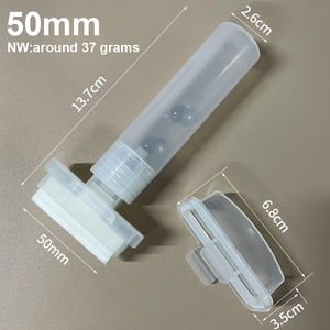 Marqueur de peinture rechargeable à pointe plate en fibre de 50 mm, avec tube transparent, prix d'usine - Product Image 2