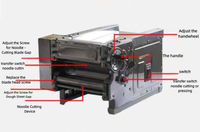 Machine électrique de fabrication de nouilles fraîches pour la maison ou le commerce Rouleau de pâte à pâte