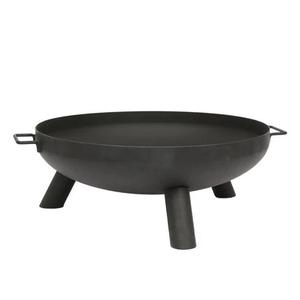 Chimenea Redonda de Hierro Fundido para Jardín, con Puerta, para Leña, Directo de Fábrica - Product Image 1