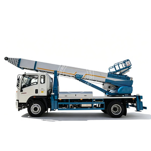 Camión con Plataforma Elevadora Sinotruk HOWO de 45 m, Vehículo con Plataforma Aérea para Mantenimiento en Altura - Product Image 4