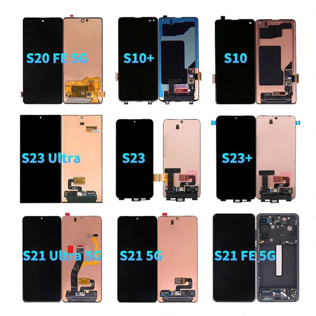 Original Mobile Phone Lcd Screen for Samsung S8 S9 S10 S10+ S20 S21 FE 5G S23 S23+ Ultra Display Touch Pantalla Assembly
