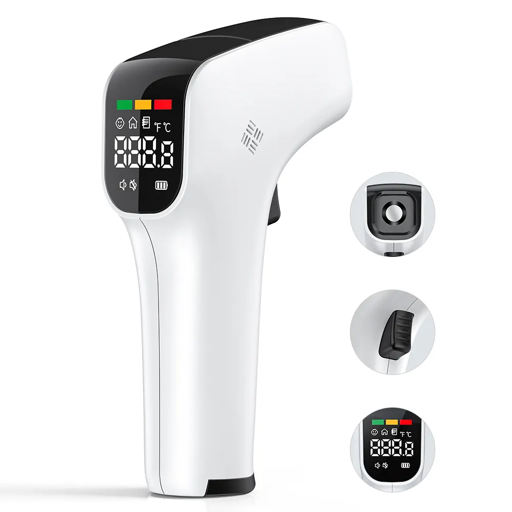 Termometro frontale digitale a infrarossi termometro medico per febbre termometro ospedaliero