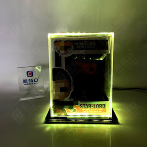 Vitrina de Acrílico Transparente Personalizada al por Mayor con Luz LED para Figuras de Vinilo <span class=keywords><strong>Funko</strong></span> <span class=keywords><strong>Pop</strong></span> de 4 Pulgadas - Product Image 4