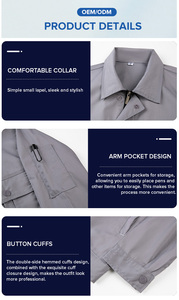 Tenue <span class=keywords><strong>de</strong></span> <span class=keywords><strong>Travail</strong></span> Personnalisée pour Hommes – Combinaison <span class=keywords><strong>de</strong></span> <span class=keywords><strong>Travail</strong></span> <span class=keywords><strong>de</strong></span> Haute Qualité – Uniforme Professionnel pour Hommes – Veste <span class=keywords><strong>de</strong></span> <span class=keywords><strong>Travail</strong></span> - Product Image 4