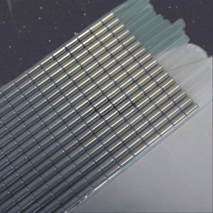 מגנט ניאודימיום חזק וקבוע עם צינור PVC, מגנט דיסק N52 לתיקים, וילונות, דלתות רשת, ריתוך - Product Image 4