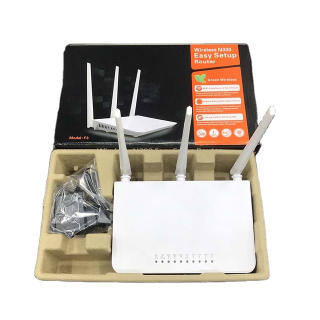 Router 300MBPS 2.4G Wireless Router Same As Tenda F3 V6.0 Multi Language