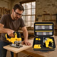 Étui pour accessoires de batterie et de chargeur pour scie sauteuse DEWALT 20V MAX XR DCS334B, sac de rangement pour outils électriques de scie sauteuse