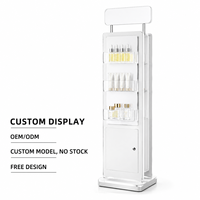 Support de présentation de luxe pour flacons de peptides LED, pour le stockage de stylos à insuline en pharmacie, avec logo personnalisé