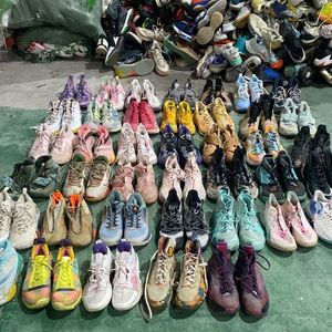 Высококачественная экономичная б/у Баскетбольная обувь, фирменная Оригинальная китайская Брендовая обувь Ukay, экспортная обувь на Филиппины - Product Image 4