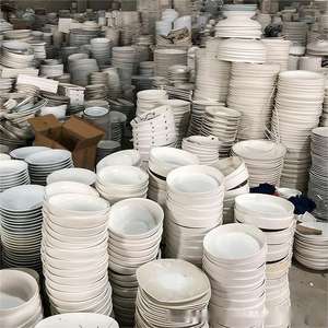 कारखाने प्रत्यक्ष थोक सस्ते मूल्य स्टॉक सफेद सिरेमिक प्लेट गोल अनियमित आकार के विभिन्न मॉडल चीन एजेंट खरीद से अलग मॉडल - Product Image 6