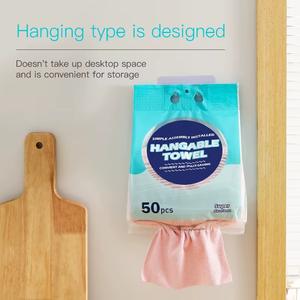 Paquete de 50 Toallas Portátiles de Microfibra de Excelente Calidad para Colgar en la Pared, para Cocina, Hogar y Baño - Product Image 6