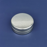 Emballage cadeau à l'épreuve des enfants 69*34MM Boîte ronde en fer blanc avec logo personnalisé