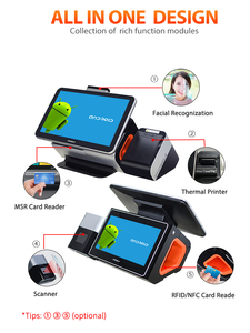 Android AO9 Serisi Modüler Dokunmatik Ekranlı POS Terminali Yüz Tanıma Ödeme MSR RFID Ayrılabilir Yazıcı Tarayıcı Çoklu İşletim Sistemli - Product Image 6