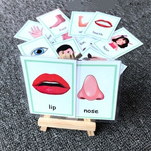 <span class=keywords><strong>Cartes</strong></span> émotionnelles Montessori pour enfants, apprentissage des couleurs, des formes, des nombres, de la reconnaissance des mots, éducation précoce, <span class=keywords><strong>cartes</strong></span> flash, taille personnalisée, sur mesure - Product Image 5