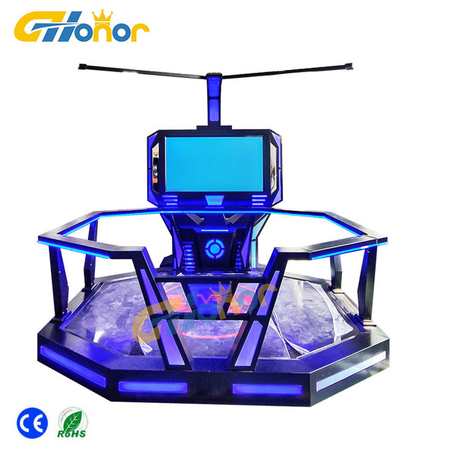 Hot Sale Popular G-HONOR VR Shooting Machine 9D Virtual Reality Space Platform Walking for Amusement Game Centers