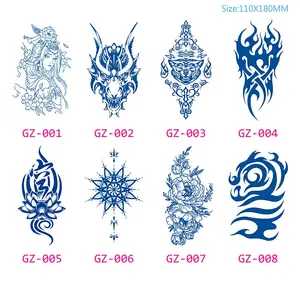 The new 2022 juice herb semi-permanent tattoo stickers waterproof and sweat-proof tattoo stickers can be made by drawing