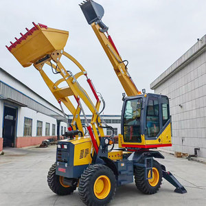 Excavadora Cargadora Diésel 4x4 de 3-5 Toneladas - Doble Uso para Construcción y Agricultura - Product Image 1