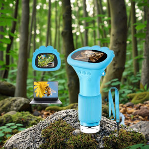 キッズフィールドスタディツール1000xデジタル顕微鏡屋外自然観察昆虫植物CE 2MP 2インチサイズキッズ顕微鏡 - Product Image 1