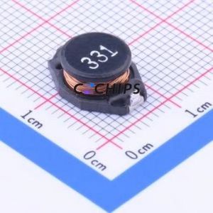 Inducteur de puissance SMD ASPI-0804T-331M-T, 9,5x13,5 mm (Inductance : 330 µH) (Précision : 20 % Courant nominal : 600 mA) - Product Image 1