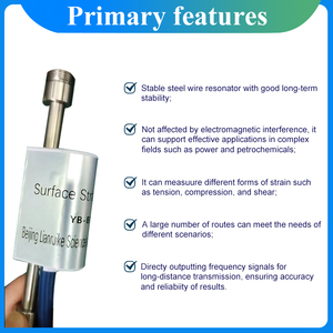 제조사 직판 용접 가능 진동 와이어 표면 변형 게이지 고정밀 센서 1년 IP68 등급 내장형/표면형 - Product Image 5