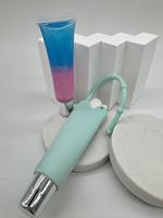 Gloss à lèvres hydratant repulpant bicolore végétalien imperméable le plus vendu, fini brillant, saveurs fruitées, étiquette personnalisable