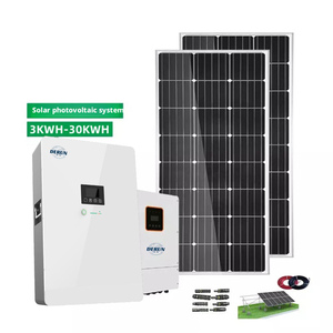 Sistema Generador de Silicio Monocristalino SINOSUN de 10KW, Controlador MPPT, Batería de Iones de Litio, Inversor, Garantía de 10 Años, Energía para el Hogar - Product Image 3