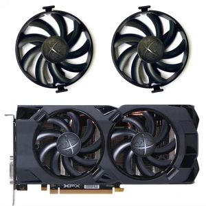 Refroidisseur de GPU FDC10U12S9-C <span class=keywords><strong>RX470</strong></span> pour XFX <span class=keywords><strong>AMD</strong></span> <span class=keywords><strong>Radeon</strong></span> RX 470 480 580 RX580 RX480 <span class=keywords><strong>RX470</strong></span> ventilateur de refroidissement graphique - Product Image 1