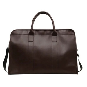 Sac de voyage et de sport unisexe en cuir PU grande capacité, sac de week-end surdimensionné pour homme - Product Image 4