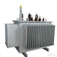 Transformador de Distribución Trifásico Sumergido en Aceite Hengrui HR-30KVA-1600KVA 630kva 10kv S11 de Baja Pérdida con Bobinas de Cobre/Aluminio Nuevo