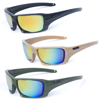 Lunettes tactiques résistantes aux impacts, verres renforcés épaissis, verres remplaçables