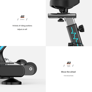 Magnetisches Indoor-Fahrrad mit Bremssystem Stahl übung für Spinning Bike für Heim-Fitness studio für Indoor-Sport und Bewegung - Product Image 5