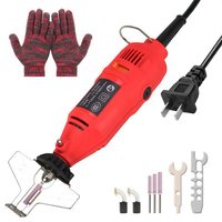 Kit d'affûtage de tronçonneuse de haute qualité ensemble d'accessoires de polissage d'affûtage de meuleuse électrique