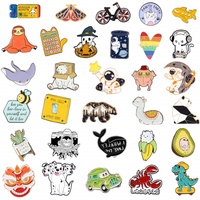 Pins de Metal Esmaltados Suaves para Ropa, con Diseño Personalizado, Logotipo y Nombre, Ecológicos y Modernos, Venta al Por Mayor