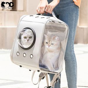 Free sample Airline Approved Transparent Pet Dog <b>Cat</b> EVA Travel <b>Carrier</b> <b>Backpacks</b> Bag for Small Medium Dogs <b>Cats</b> - Product Image 2