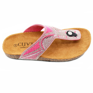 Sandalias y Pantuflas de Verano para Mujer, de Alta Calidad, Casuales, con Cuentas, Transpirables, al por Mayor - Product Image 4