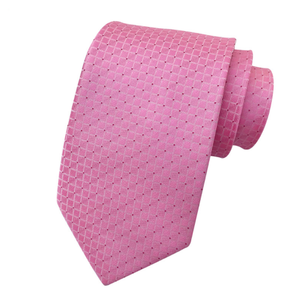 Fashion Novelty Design Men Casual Necktie for Wedding Party Bridegroom Grid Dot <b>Ties</b> - Product Image 4