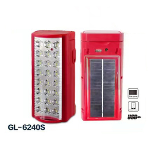 Năng lượng mặt trời có thể sạc lại pin <span class=keywords><strong>6</strong></span> V 4 Ah Pin LED 24 cái năng lượng mặt trời ánh sáng khẩn cấp với 2.5 Wát panel năng lượng mặt trời - Product Image 3