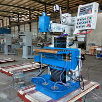 Machine à fraiser universelle manuelle robuste X8132, fraiseuse verticale horizontale CNC, changement facile