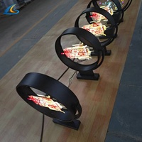 Proyector Publicitario de Salida de Fábrica, Ventilador Holográfico 3D, Pantalla Holográfica LED HD, Ventilador de Hologramas 3D