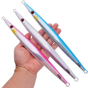 Señuelo <span class=keywords><strong>de</strong></span> Pesca <span class=keywords><strong>de</strong></span> Larga Distancia, Jig para Pesca Marina, Tira Larga <span class=keywords><strong>de</strong></span> Arrastre Rápido, Acero Inoxidable, Cebo Vivo, 60-300g, Hundimiento Rápido, Movimiento Lento - Product Image 5