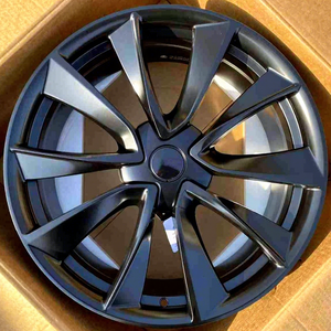 <span class=keywords><strong>ล้อ</strong></span>แม็กซ์อะลูมิเนียมฟอร์จสั่งทำพิเศษ OEM ขนาด 18x8.5 19x8.5 20x8.5 นิ้ว ขอบลึก สีดำด้าน สำหรับรถสปอร์ต JDM และ SUV - Product Image 3