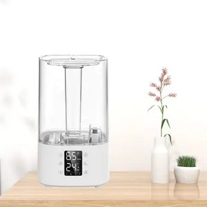 RUNAL-Diffuseur d'huiles essentielles H2O télécommandé 2L 4L, humidificateur à ultrasons intelligent pour l'intérieur