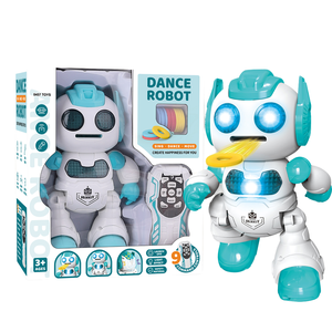 Juguete Educativo Inteligente Programable 2025, Disco Volador RC Robot, Plástico ABS, Control Remoto, Luces y Música - Product Image 1