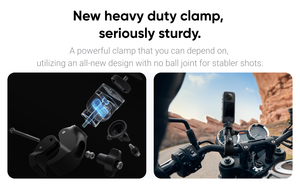 Paquete para Motocicleta Insta360, Abrazadera Universal Resistente y Soporte Adhesivo Flexible para Cámara <span class=keywords><strong>Insta</strong></span> <span class=keywords><strong>360</strong></span> - Product Image 6