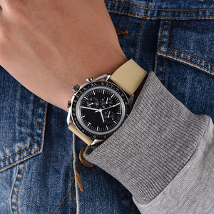 Correa de Reloj de Goma FKM con Textura Esmerilada Juelong, Liberación Rápida, <span class=keywords><strong>16mm</strong></span> 18mm 19mm 20mm 21mm 22mm, Correa de Goma Ajustable - Product Image 6